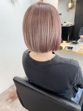 ティミー(timmy) ピンクベージュ☆ブリーチ2回以上必須