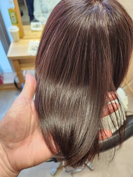 チュエベルパーチ 大人可愛い髪質改善◎ブくびれヘアモード斜めバング30代40代50代