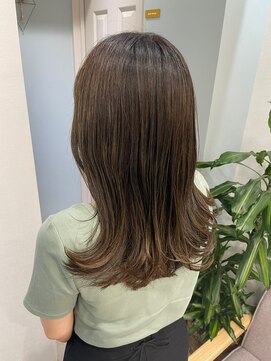 トゥーリ 薬院店(tuuli) tuuli miyu カーキグレージュ/大人ヘア/くびれヘア