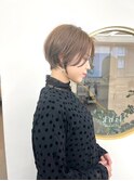大人可愛いショートヘア