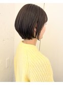 丸みショートボブ