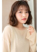 カバーヘア ブリス 北浦和(COVER HAIR bliss) くせ毛風ゆるふわ切りっぱなしボブパーマZ北浦和20代30代40代