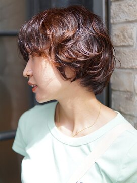 メロン 恵比寿(MERON) 【奥村】ショート×ナチュラルパーマ[20代30代40代50代][恵比寿]