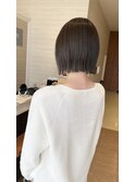 切りっぱなしボブ