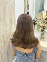 ラビス(Lovis)&nbsp;セミディ/シアーカラー/魅力倍増カール/ダークアッシュ