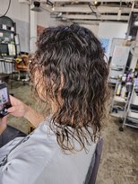 アノ(Ano.)&nbsp;サーフカールメンズロングパーママンバンスパイラルパーマ