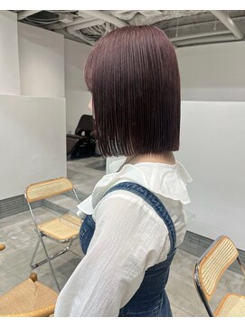 ソア(soa) ボブ/切りっぱなしボブ/ぷつっとボブ/枚方美容室