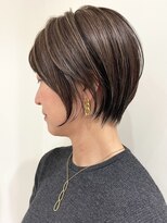 ジル ブラン 福岡(JIL BLAN) 40代50代大人ショート/ショートカット/レイヤーカット/福岡天神