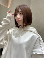 ロンド 表参道店(Lond)&nbsp;メルティカラー似合わせカットウェーブミディアム縮毛矯正ボブ