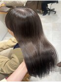 セピアグレージュ×髪質改善