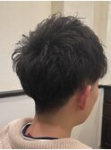 ショートスタイル<理容室>[渋谷/理容室/パーマ/フェード]