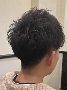 スカイマスターバーバー 渋谷(SKY MASTER BARBER) ショートスタイル<理容室>[渋谷/理容室/パーマ/フェード]