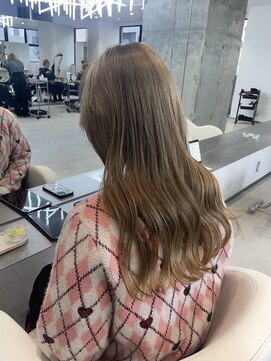 リタブランシェ(Lita branche) ワンブリーチで作るベージュ系カラー