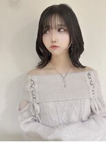 ハロ ハッピーヘアライフ 長居店(Halo happyhairlife) 韓国風くびれレイヤー×艶ナチュラル
