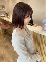 ロジェブルー(Rosier Bleu)&nbsp;【おしゃれヘア】暖色カラー×外ハネスタイル