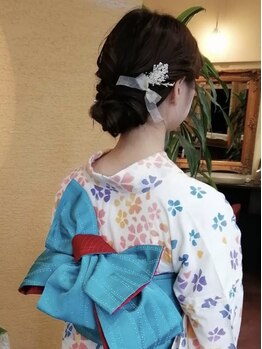 プリマヴェーラ 神楽坂の写真/浴衣で夏祭りを楽しみましょう！花火大会・お祭りは夏限定クーポンでお得に可愛く☆夏の心に残る思い出に☆
