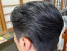 【上品な髪色へ】デザインカット+ファッションカラー｜金山/メンズカラー