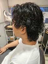 オッジ ヘアー 深谷店(Oggi Hair)&nbsp;メンズ ウルフパーマ 10月