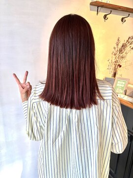 ファム ヘアーデザイン(fam hair design) オリエンタルピンク
