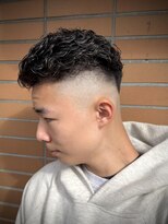 ボコカ(bococa) 【大村指名】メンズカットスキンフェード極道パーマ