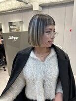 ロテ 名古屋 名駅店(Lote.) イメチェン/ホワイトブロンド/外ハネボブ/美髪/名古屋/名駅