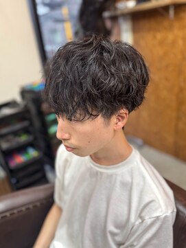 ロルド シェリ(Rold Cheri) 【山本智文】シャドウパーマメンズマッシュ