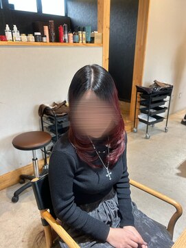 アガヴェ(AGAVe) レイヤーカット グラデーションカラー