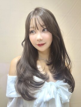 ロンドガーネット 池袋(Lond garnet) 暗めカラー/韓国風巻き/レイヤーカット/髪質改善/縮毛矯正/池袋