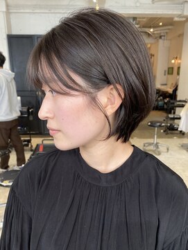 スミス 上野(smith) ショートボブミニボブ大人ボブ顔まわり