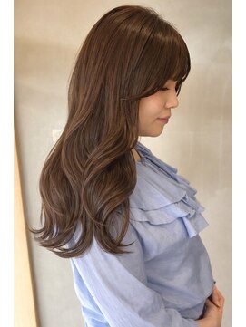 ベルベットヘア 千早店(Velvet hair) 髪質改善カラー×グレージュ【みつ】