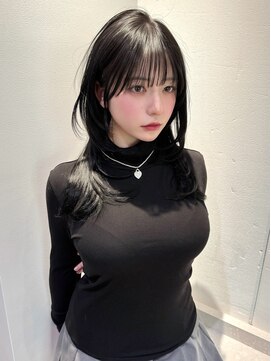 ロンプ(romp) レイヤーカットロングレイヤーハイレイヤー顔周りレイヤーii