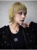 【GEEKS渋谷】レイヤーボブ/シャギーカット/ミックスカラー/小顔