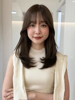ノイ 銀座(noi) 顔周りレイヤーカットべージュカラーくびれレイヤーカット
