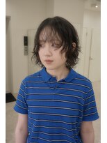 モト 船橋(moto) 韓国風ウルフパーマ×束感ショート【船橋】