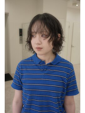 モト 船橋(moto) 韓国風ウルフパーマ×束感ショート【船橋】