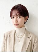 稲毛駅/ミルクティーブロンド/ダークブルー/ワンホンレイヤー