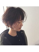 ヘアアンドスペース ベロン(hair&space velon)&nbsp;ハイライトパーマボブ