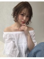ラノバイヘアー(Lano by HAIR) 【Lano by HAIR】関亜梨佐 黒髪暗髪アッシュ小顔ショート