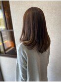 ナチュラルストレートスタイル