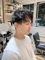 アルト(Alto)&nbsp;ツーブロックショート×アップバング