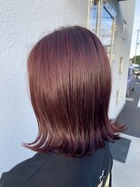 ヘアーサロン リアン 熊谷2号店(hair salon Rien) ブリーチなしレッドカラー♪