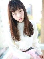 アグ ヘアー ボニー 三田駅前店(Agu hair bonny) ☆眉上バングスタイル☆