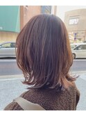 【aura】カラースタイル ピンクベージュ