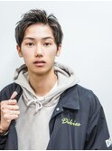 【かきあげアップバング】ショート×アップバング