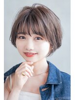 リベルテ(LIBERTE) Liberte銀座 大人可愛い小顔ショート×アッシュベージュ