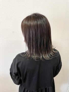 ヘアハウス ルアナ(Hair House Luana by NYNY) モノトーンハイライトボブ☆