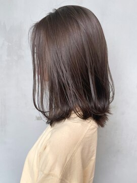 アイティー バイ アルバム 中野店(IT by ALBUM) オリーブミディアム_くびれヘアビタミンカラー_ba341041