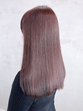 アイティーバイアルバム 下北沢店(IT by ALBUM) ラベンダーロング_アースカラーくびれヘアツートン_ba364711