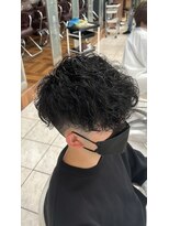 ルクール 喜多町店(Le Coeur) フェード×スパイラルパーマ【komuro66】◎20代30代40代