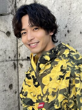 アーリー(Ali'i) 波巻きスパイラルパーママッシュウルフショートレイヤー